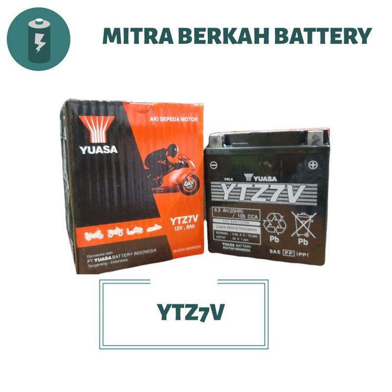 Jual Yuasa Aki Motor Pcx - Nmax Ytz7V di Seller Mitra Berkah Battery
