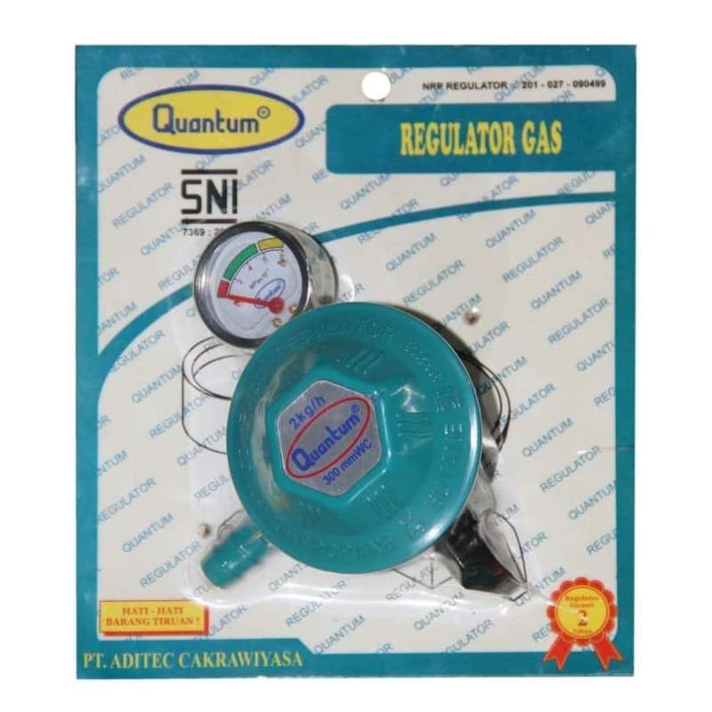 Jual Regulator Kompor Gas + Meter Quantum Qrl 03 Di Seller Assa Rajut