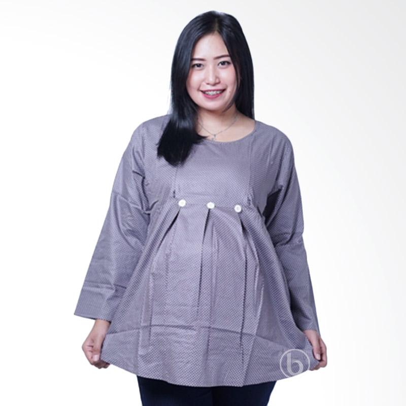 Jual Mama Hamil SJ 359 Devi Baju Blouse Ibu Hamil Abu Jual Mama Hamil SJ 359 Devi Baju Blouse Ibu Hamil Abu
