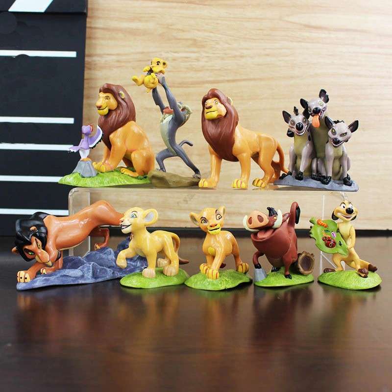 Jual Disney The LION KING Deluxe Figure Set of 9 Topper Kue