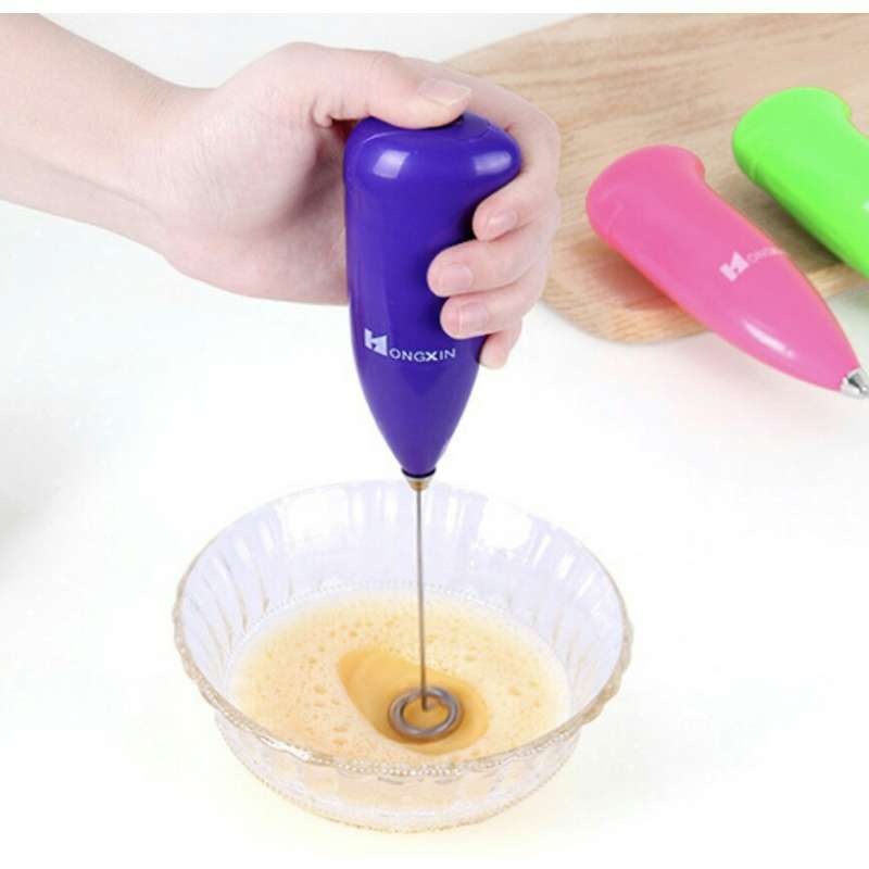 Jual Hand Mixer Mini Portable Pengocok Telur Kopi Otomatis Mixer Mini