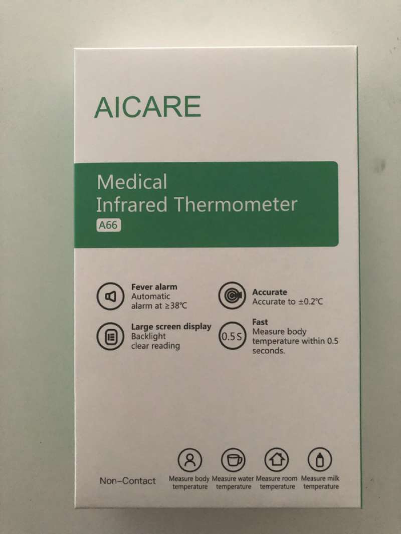 Promo Thermometer Gun Aicare Thermogun terbaik dan akurat Diskon 3 di