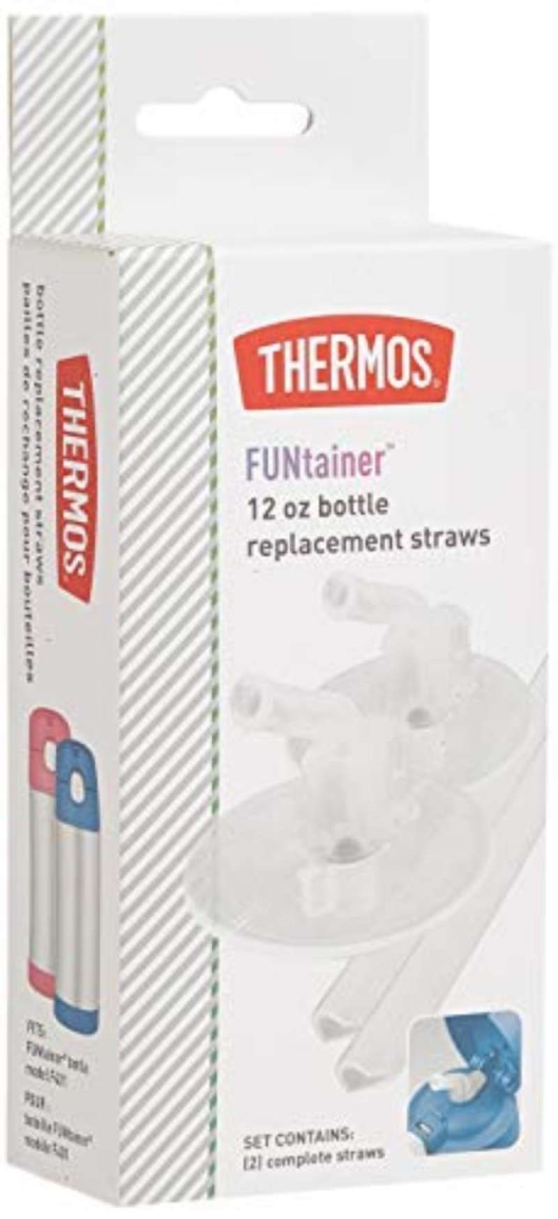 Jual Thermos THRF40RS6 F40 FUNtainer Foogo Replacement Straw Set, 2 pk