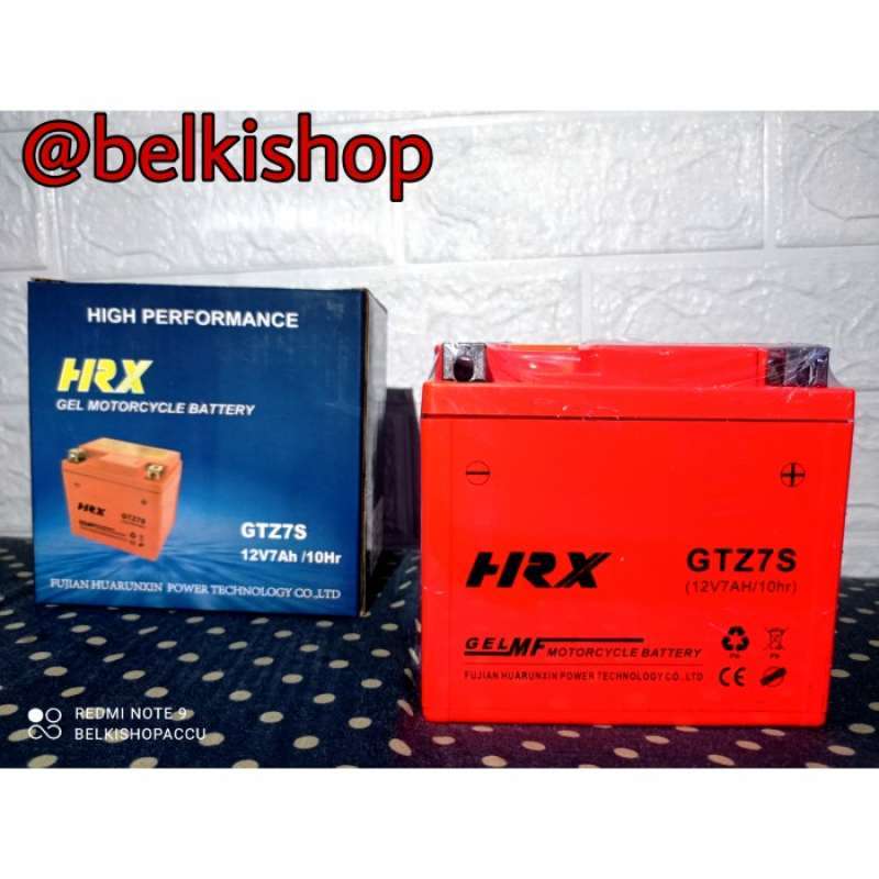 Jual Aki Motor Honda Vario 125 HRX GTZ6V (Kode A 003)) di Seller