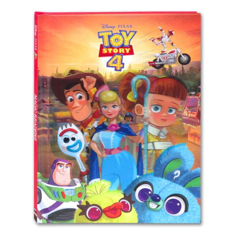 Jual Disney Pixar Toy Story 4 Story Book with animated lenticular on