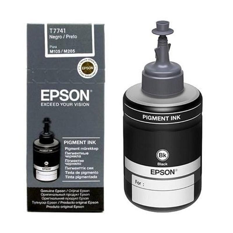 Jual Epson T7741 Tinta Printer for M100 or M200 - Hitam