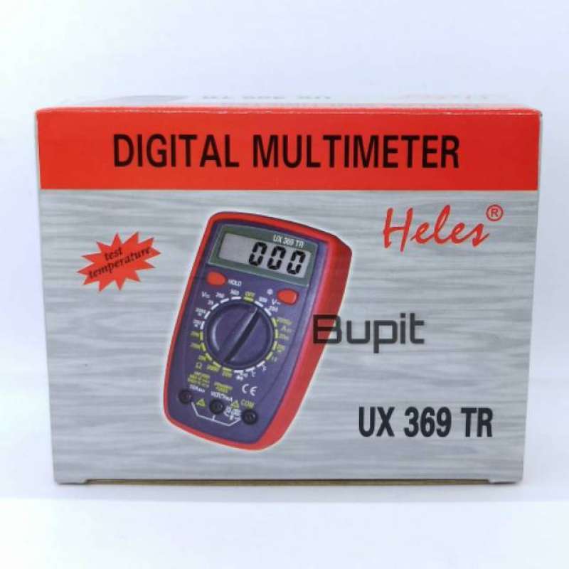 Jual Multimeter Digital Heles UX 369 C di Seller Hervee Online Store