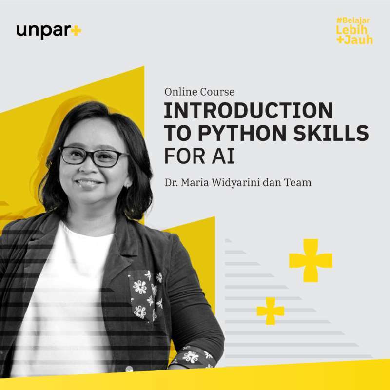 Jual Introduction to Python Skills for AI di Seller UNPAR+ Official ...