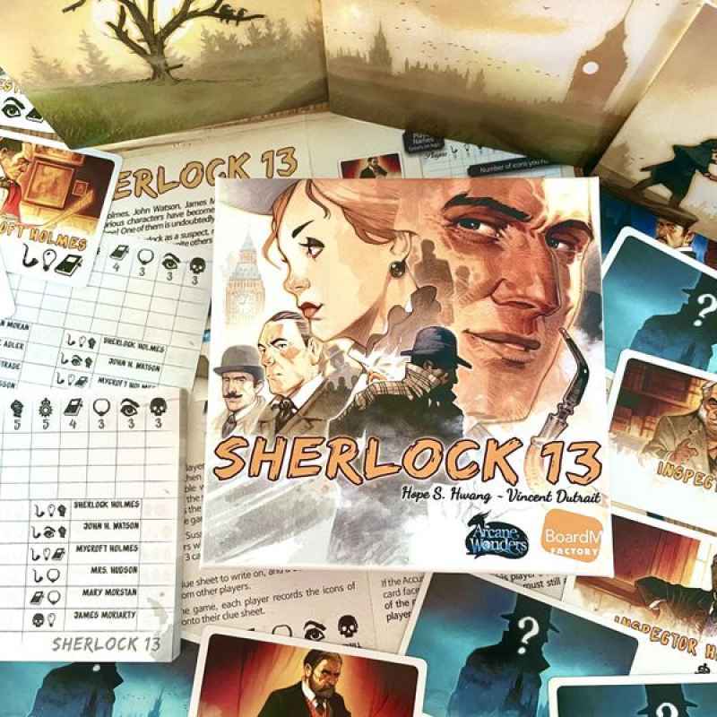 Jual Sherlock 13 ( Original ) Board Game di Seller Toko Board Game ...