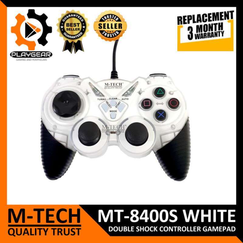 Jual STICK GAMEPAD DUALSHOCK CONTROLLER SINGLE TURBO MTECH MT8400S ...