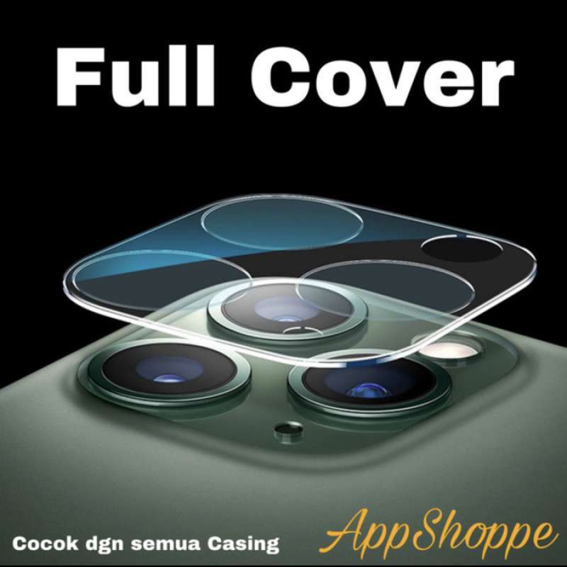 Promo Camera Lens Protector FULL COVER Transparan iPhone 11 -11 Pro