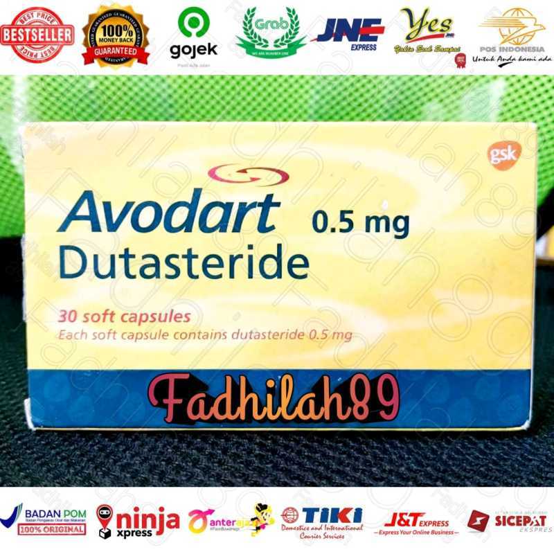 Jual Avodart 0,5 Mg Dutasteride 0,5 Mg Box Original 30 Soft Capsules Di