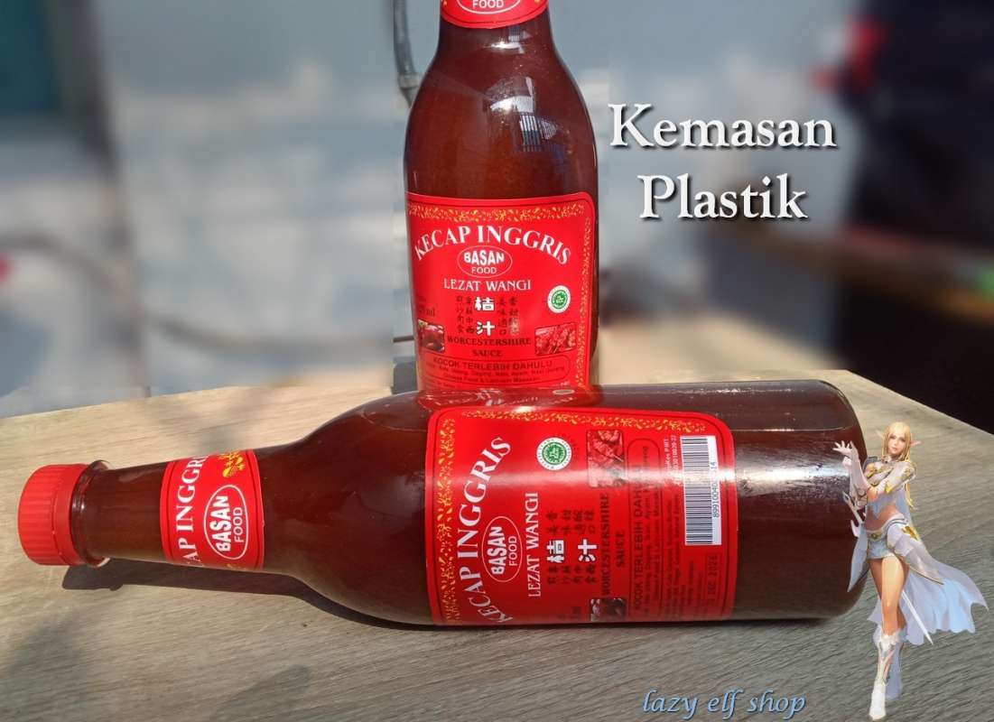 Jual Kecap Inggris Basan Plastik 625 Ml Lezat Wangi Sedap Dan Harum