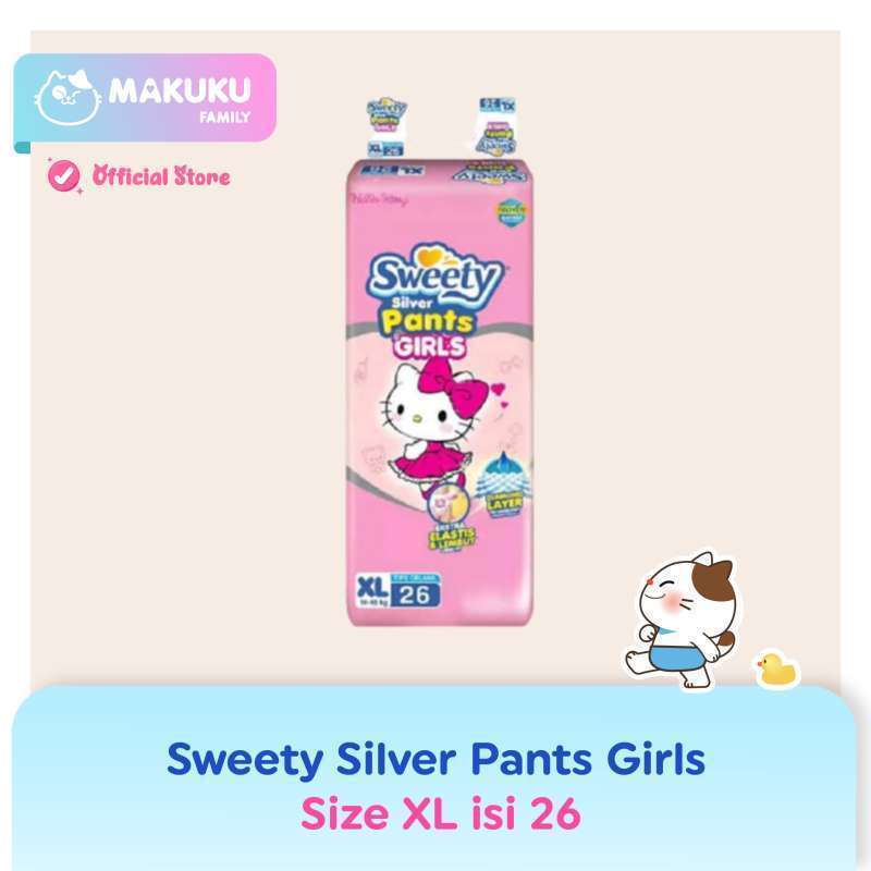 Jual Sweety Silver Pants Girls / Popok Bayi / Pampers / Disposable