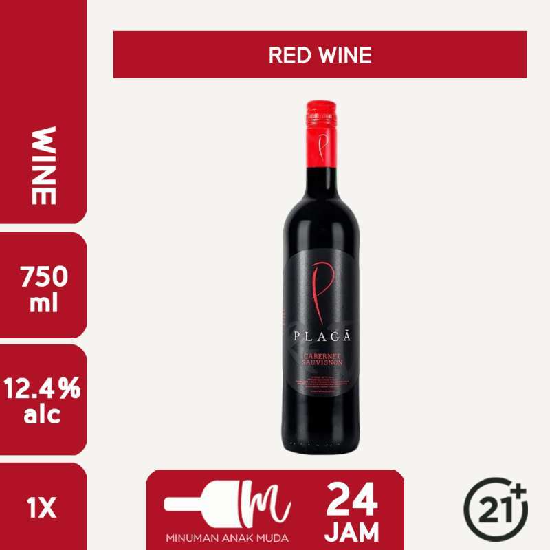 Promo Plaga Sauvignon Red Wine 750ml Diskon 10 di Seller Minuman Anak Muda Jakarta