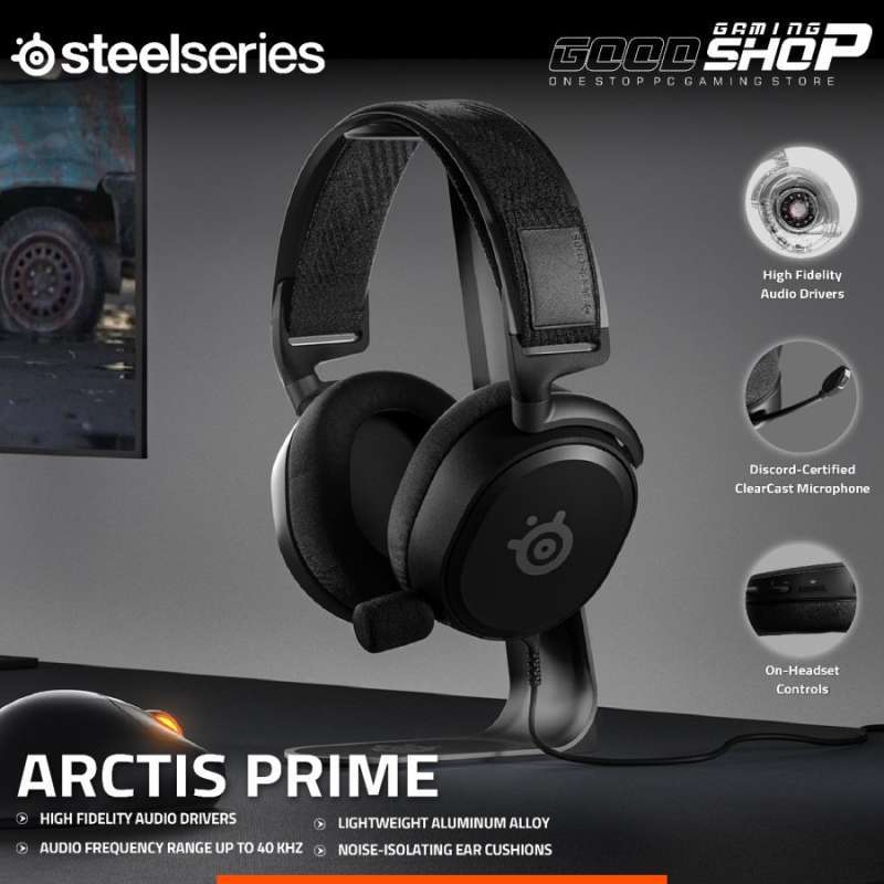 Jual SteelSeries Arctis Prime Gaming headset di Seller GOOD GAMING SHOP