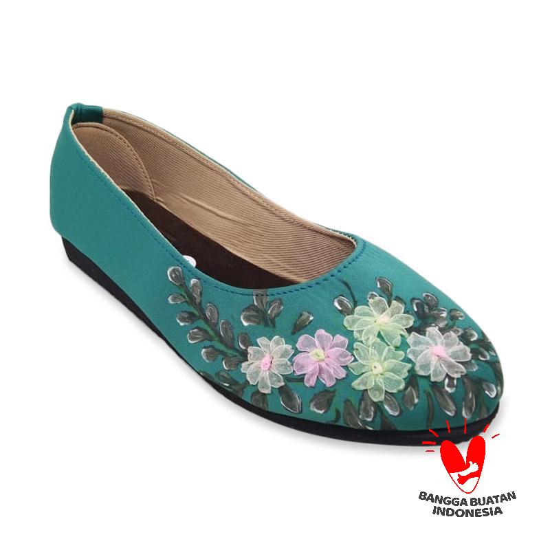 Jual Eni Purwa Etnik Sulam Pita Lukis Sepatu Wanita Online