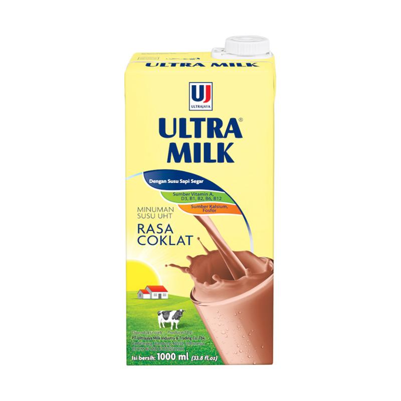 Jual Ultra Milk Cokelat Susu UHT [1000 mL] di Seller KS SHOP - Jombang