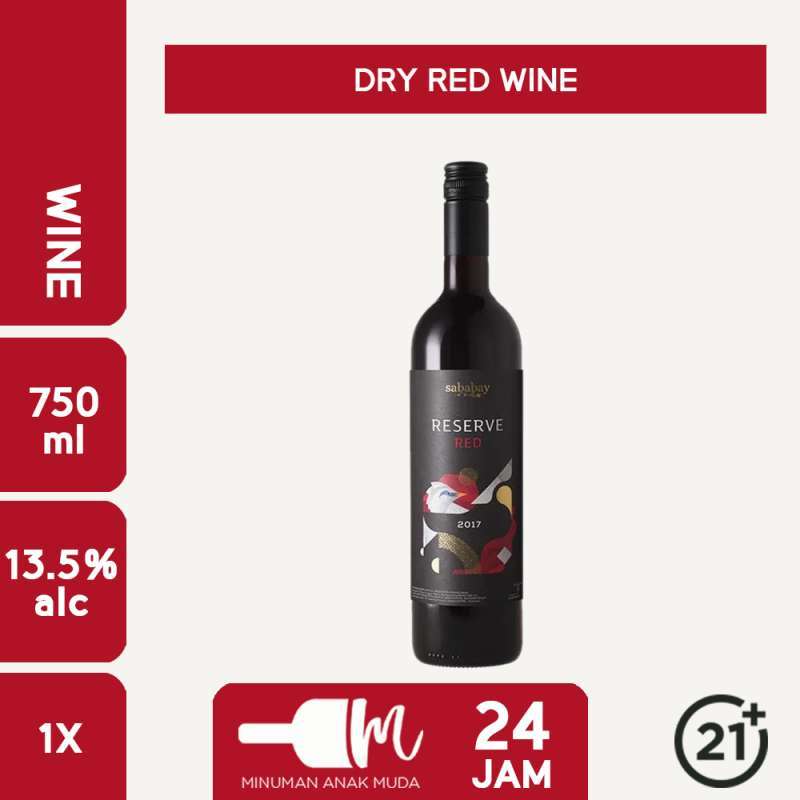 Jual Sababay Reserve Red Dry Red Wine 750ml (Minimum 2 Botol) di Seller