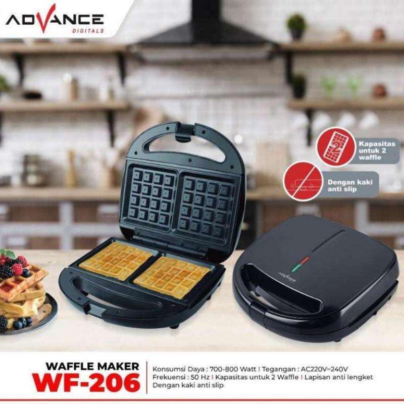 Jual ADVANCE WAFFLE MAKER PEMANGGANG ROTI WAFFLE 2 LAPIS di Seller ONE