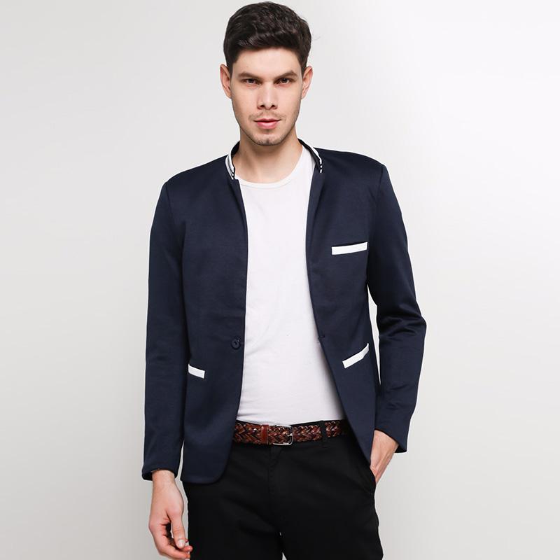 Jual Ben & Bella Axio Twill Blazer Pria - Navy Murah