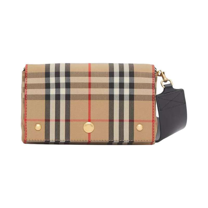 Jual Burberry Small Vintage Check and Leather Crossbody Bag Archive