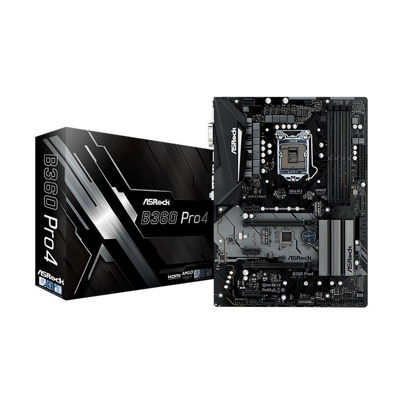 Jual Asrock B360 Pro4 Motherboard di Seller IT Professional Official