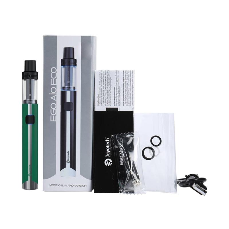 Promo Joyetech eGo AIO ECO Vaporizer/Rokok Elektrik Starter Kit Green