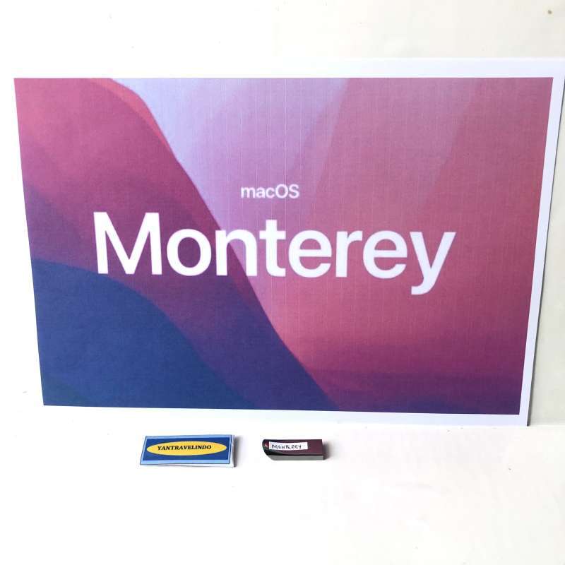 Jual MACOS MONTEREY OSX MAC OS BOOTABLE ORIGINAL 12 REAL BOOTABLE FRESH