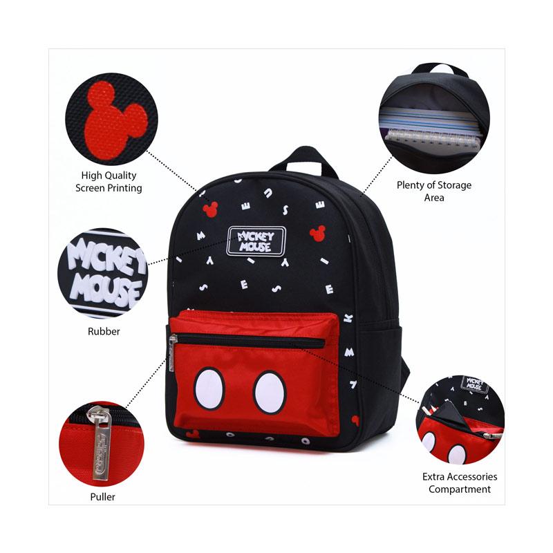 Jual Adinata 0144 Mickey Alphabet Rucksack Tas Sekolah