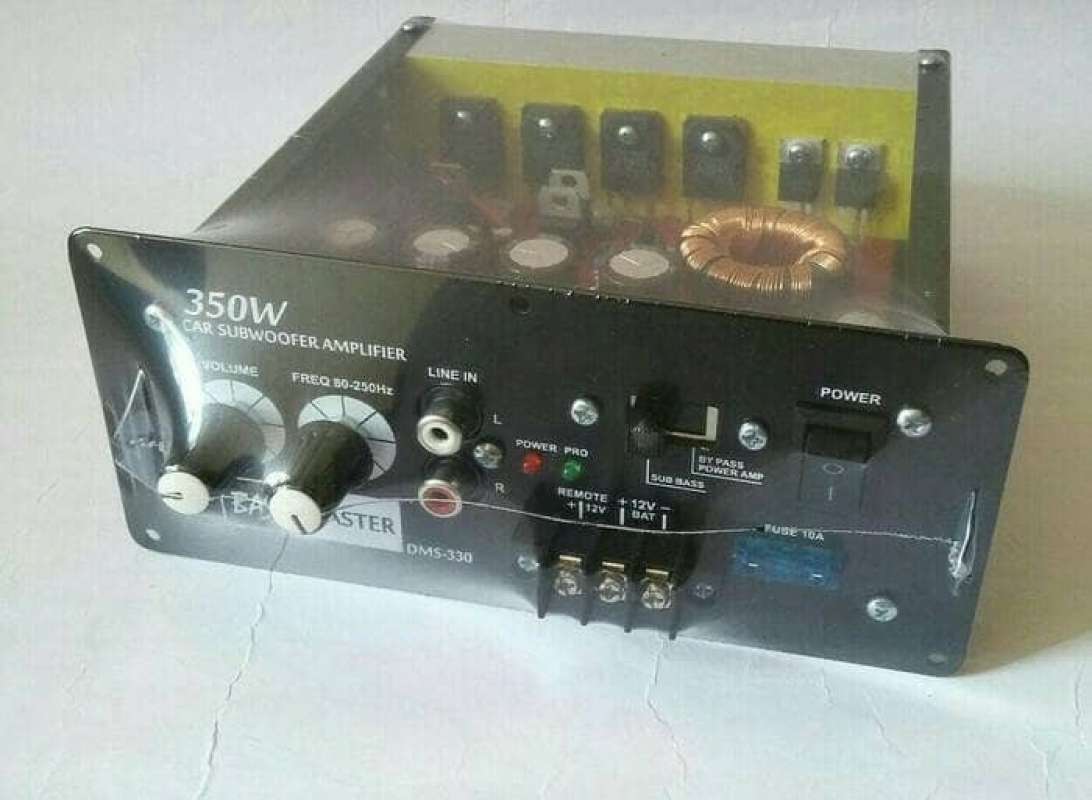 Jual Power Kit Bass Monoblock Bass master DMS330 350 Watt... di Seller