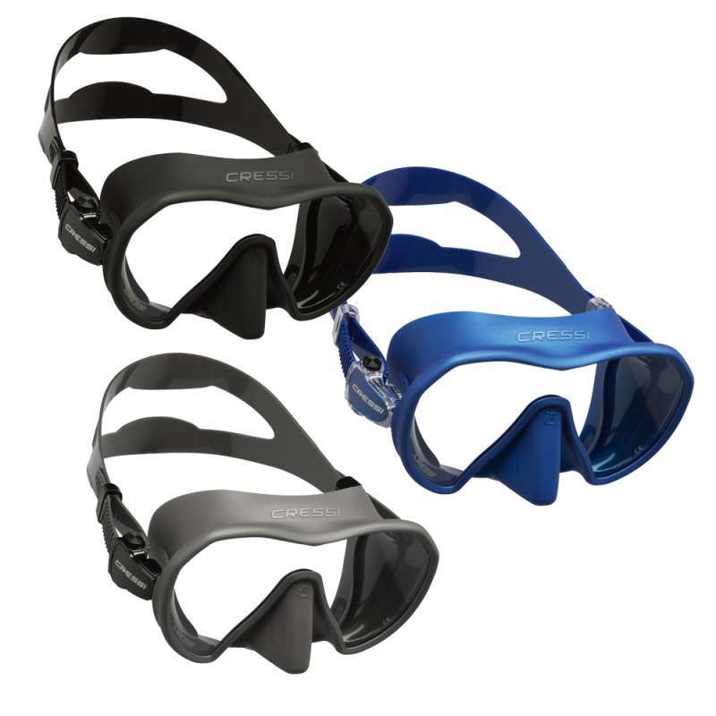 Jual Mask Cressi Z1 Silicone Frameless / Kacamata Selam Diving / Masker