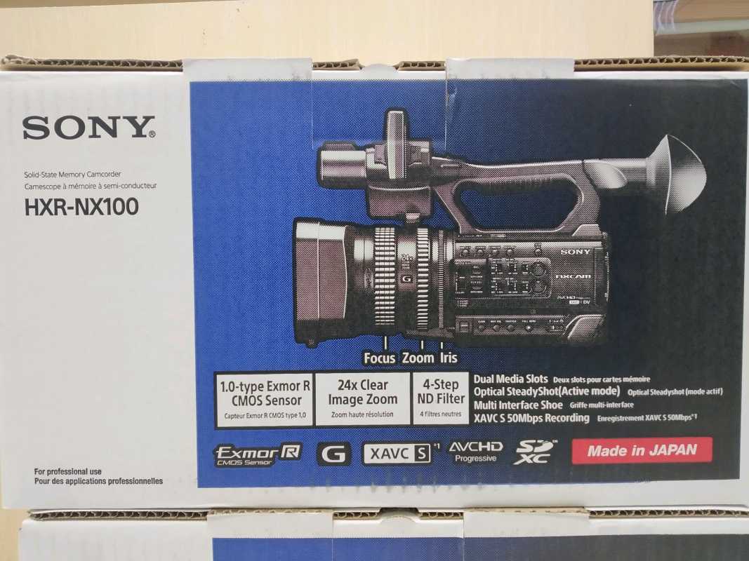 Jual Sony Professional HXRNX100 NXCAM / Sony NX100 di Seller