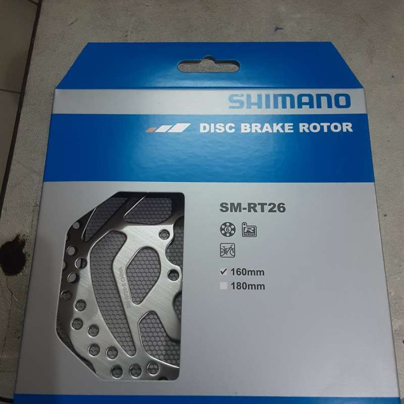 Rt26 Rotor Jual Rotor Cakram Sepeda Shimano Rt 26 160mm Di Seller Laris Bike Jogja ...