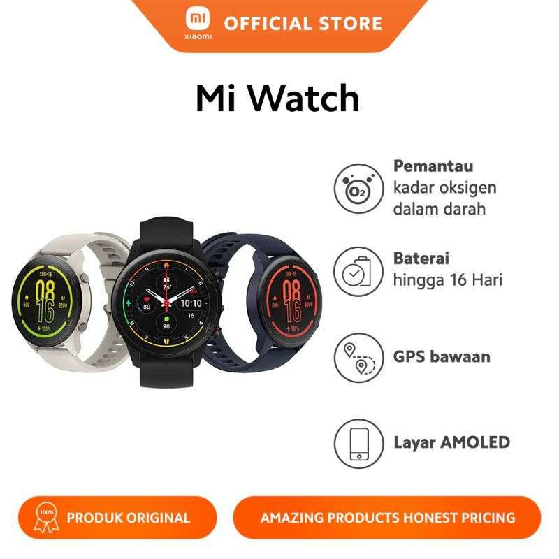 Jual Xiaomi Mi Smartwatch [Official Store] di Seller Kota