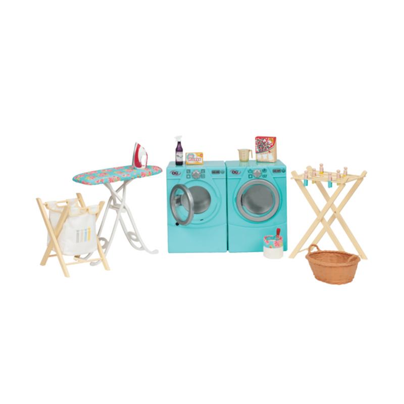 Jual Our Generation Laundry Set WWasher & Dryer Aksesoris Boneka di