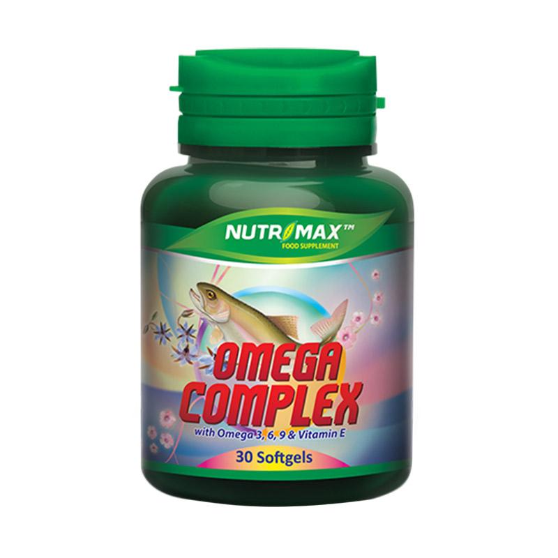 Jual NUTRIMAX OMEGA COMPLEX FISH OIL 3 6 9 VITAMIN E JANTUNG OTAK