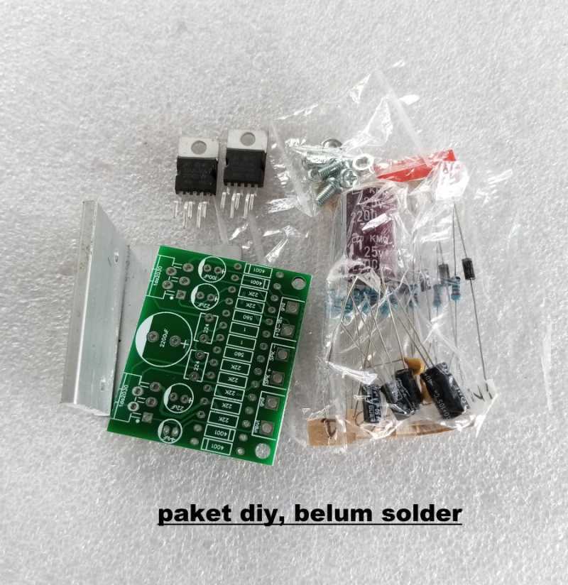 Jual DIY Mono BTL TDA2030 24W Power Amplifier Single VCC di Seller mel