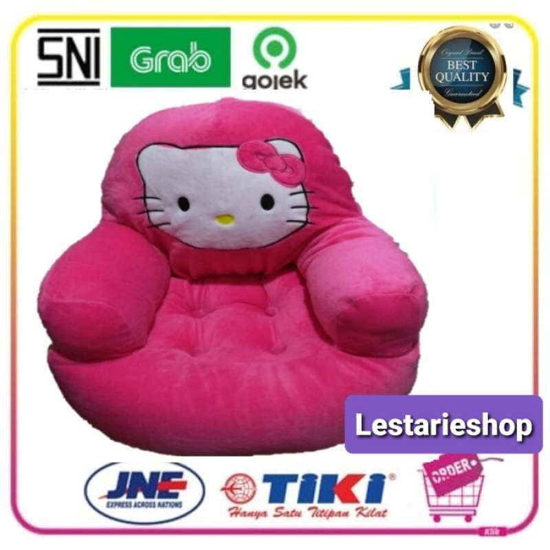 Jual sofa tempat duduk anak boneka karakter hello kitty fanta murah