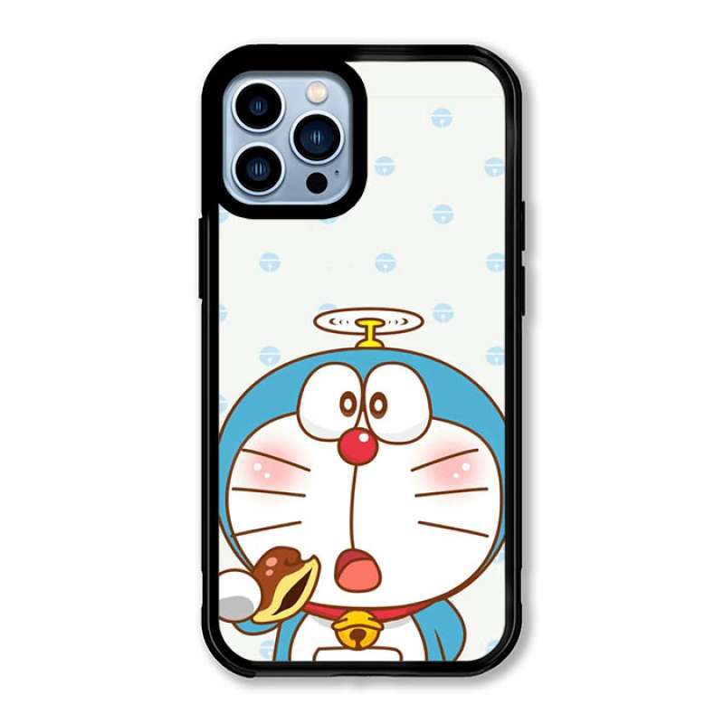 Promo Casing Custom iPhone 13 Pro Max Doraemon Cute Dorayaki P2138 di