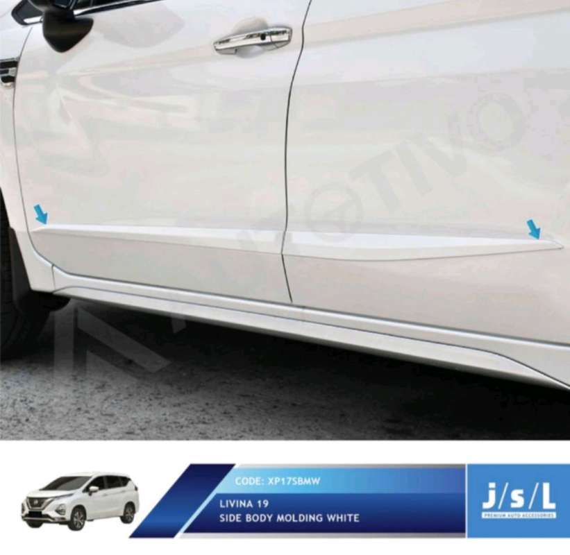Jual JSL Lis Pintu Samping All New Livina 2019 Up Side Body Molding