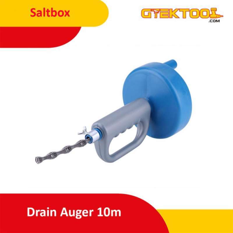 Jual Saltbox Pipe Cleaner 10 Meter Drain Auger Pembersih Saluran Pipa