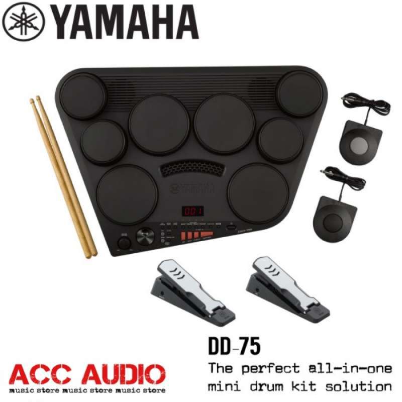 Jual SPECIAL Drum Elektrik Pad YAMAHA DD75 / DD75 / DD 75 Original