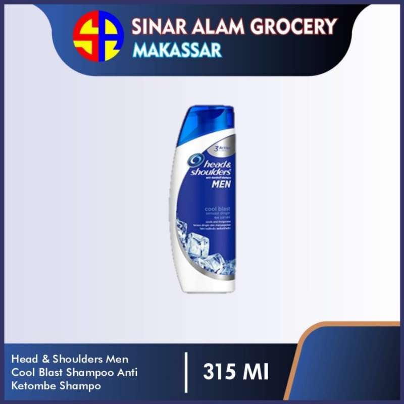 Jual Head & Shoulders Men Cool Blast Shampoo Anti Ketombe Shampo di