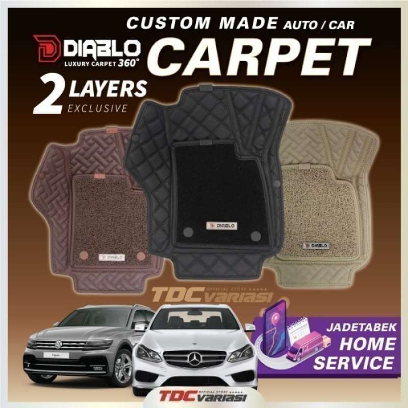 Promo Daihatsu Xenia 2021-2022 ON Karpet Mobil Custom Fit Full Set