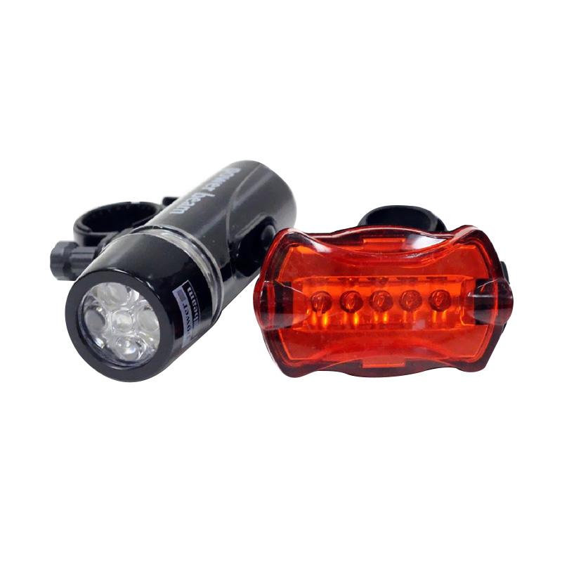 Lampu Sepeda Set Depan Belakang - LAMPURABI