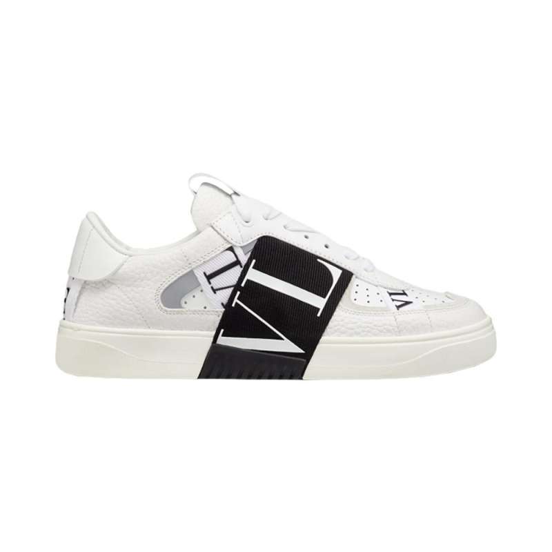 Jual Valentino Garavani Vl7n Sneaker In Banded Calfskin Leather White ...