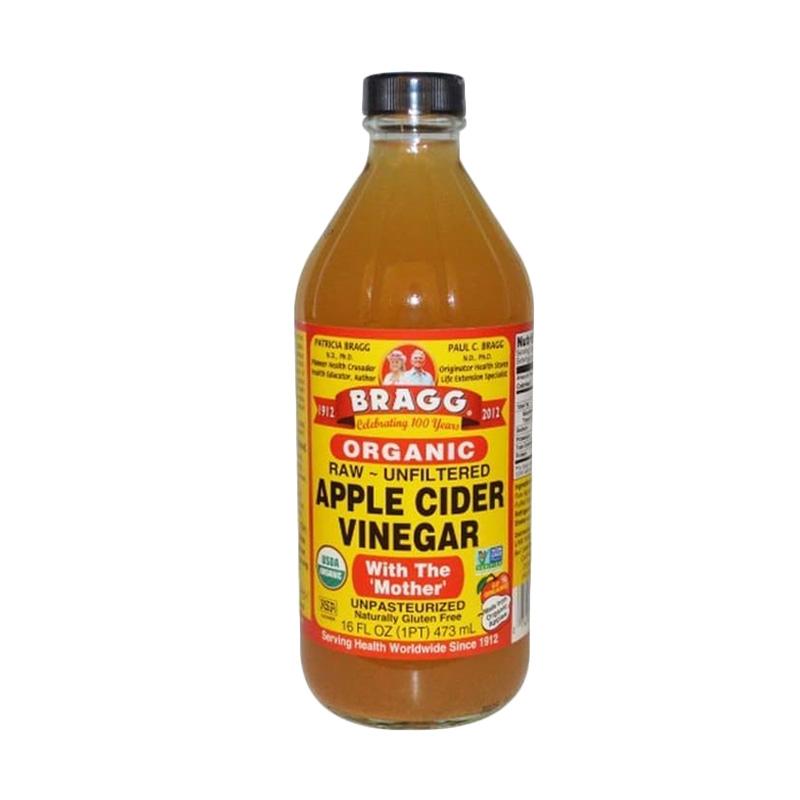 Jual Bragg Apple Cider Vinegar Organic Raw Unfiltered Cuka Apel 16 Oz 
