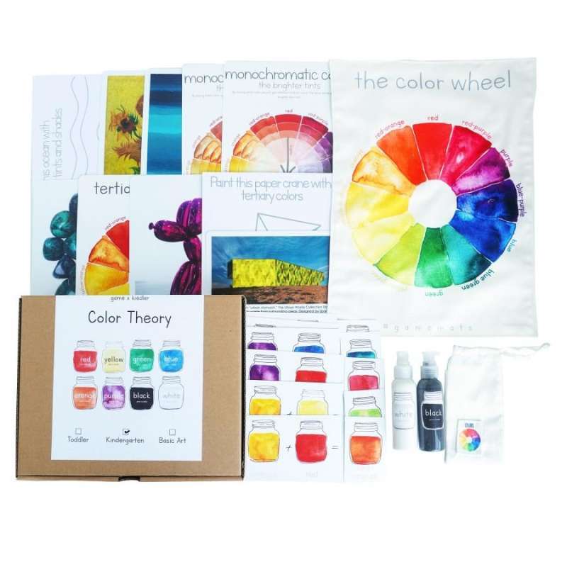 Jual Color Theory GAME x KIEDLER Set Belajar Warna Kindergarten di Seller Kiedler Kota