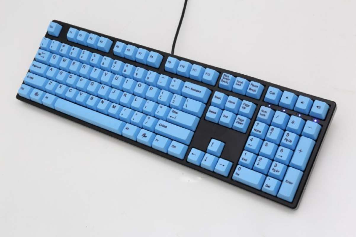 Jual Blue Cherry MX Mechanical Keyboard Ducky One Blue Dye PBT